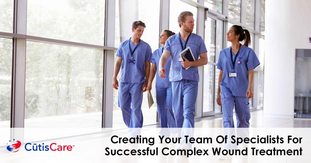 Our team of specialists can offer successful treatment for complex wound problems