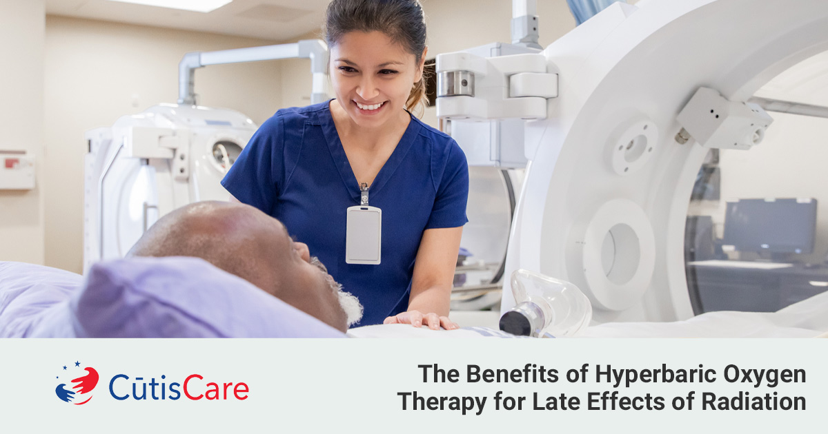 Hyperbaric oxygen therapy helping heal patients with late effects of radiation