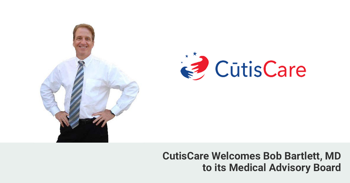 Bob Bartlett, MD joins CutisCareUSA medical advisory board